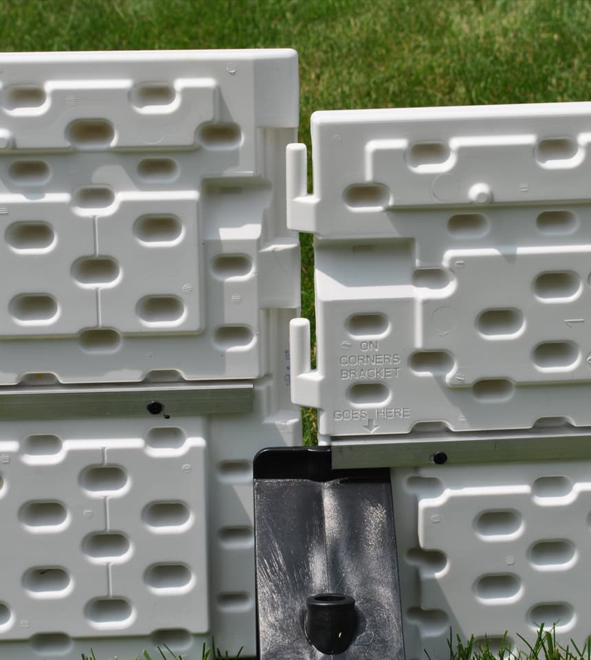 NiceRink Backyard Rink 18" Plastic Boards